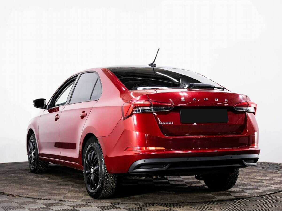 Б/У Шкода Рапид 2020 года. Фото: #3