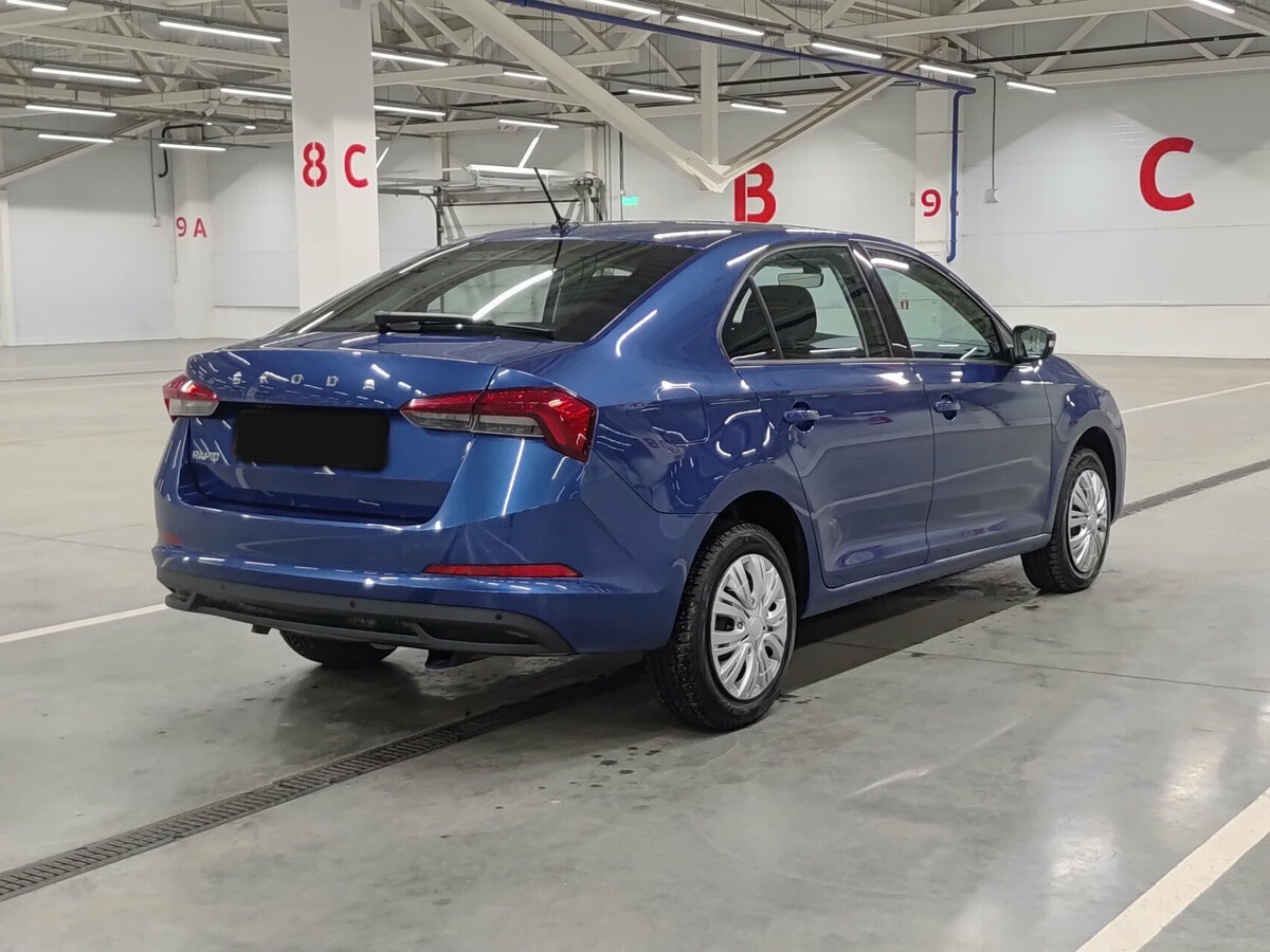 Б/У Шкода Рапид 2021 года. Фото: #4